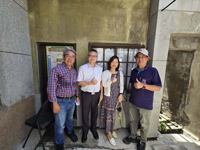 中正大學參加「成行・地圖帶路：走揣臺南的白色記憶」展覽開幕 2026/07/15